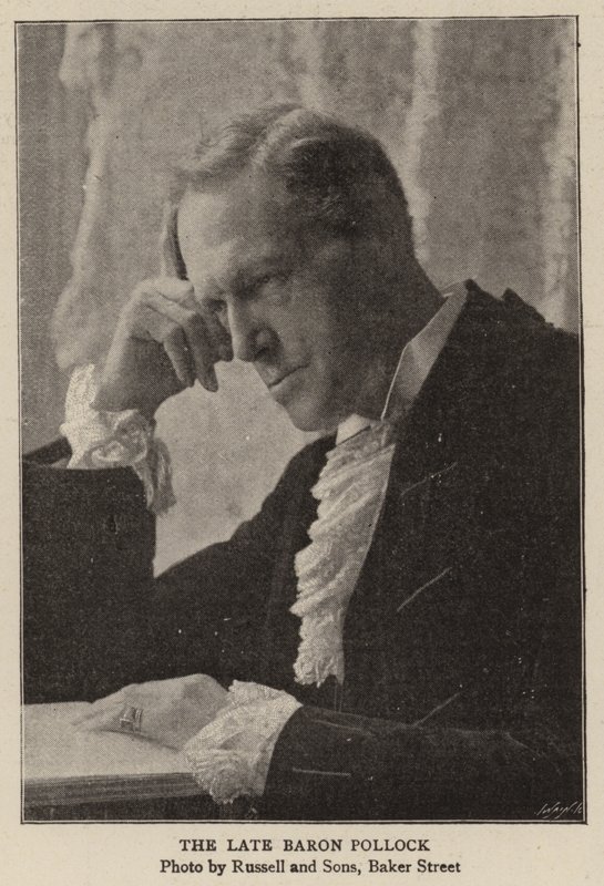 Den afdøde baron Pollock af English Photographer