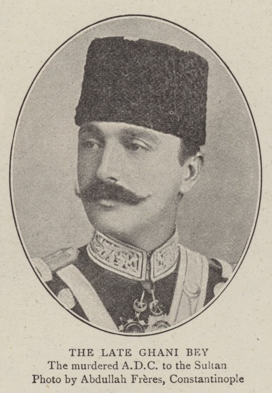 Den sene Ghani Bey af English Photographer
