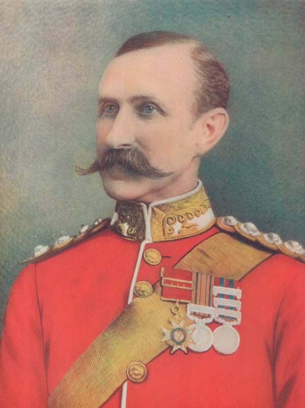 Den afdøde generalmajor Sir W. Penn Symons. Dødeligt såret ved Talana Hill, Sydafrika af English Photographer