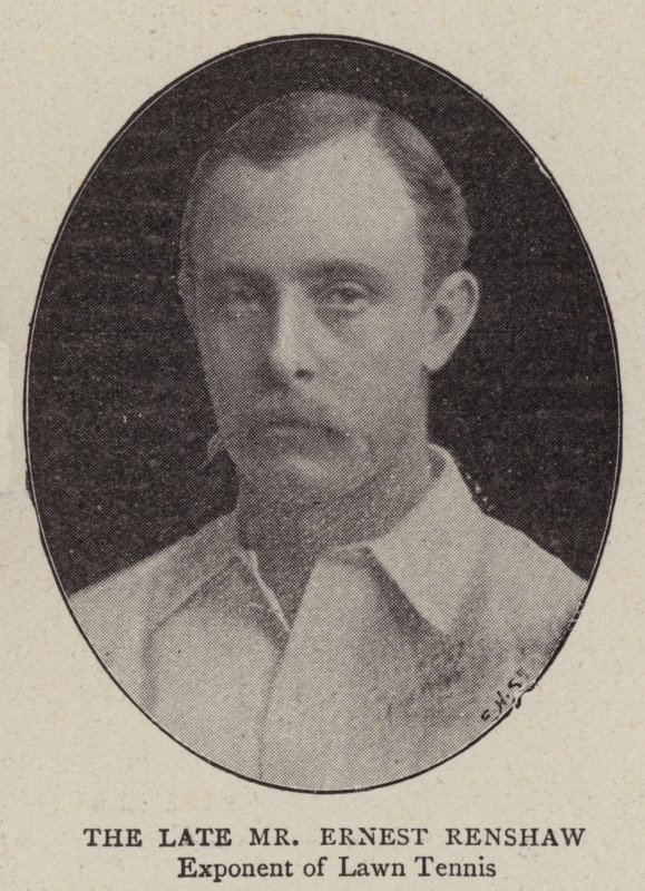 Den afdøde hr. Ernest Renshaw af English Photographer