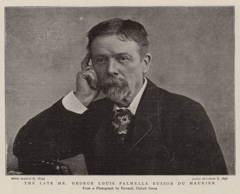 Den afdøde hr. George Louis Palmella Busson Du Maurier af English Photographer