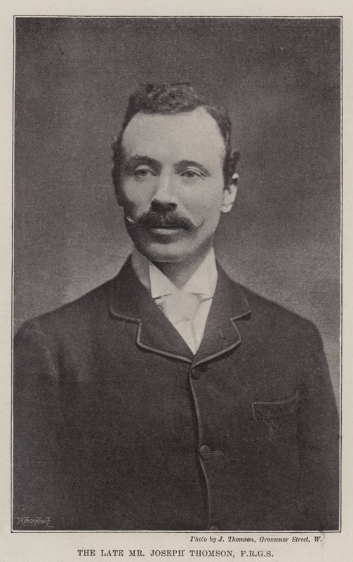 Den afdøde hr. Joseph Thomson, FRGS af English Photographer