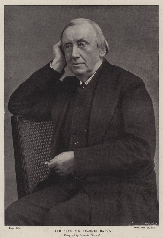Den afdøde Sir Charles Halle af English Photographer
