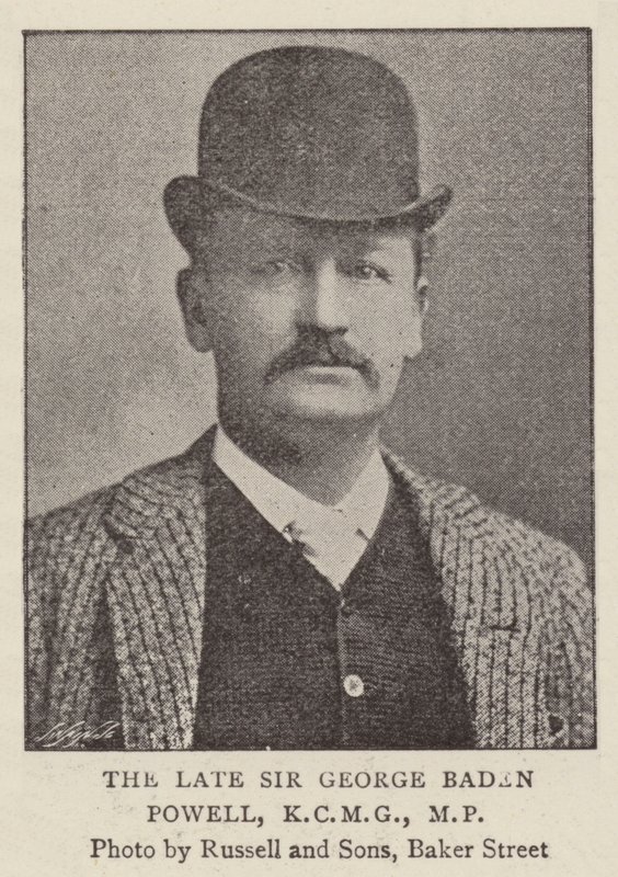 Den afdøde Sir George Baden af English Photographer
