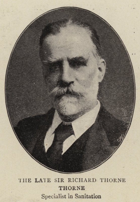 Den afdøde Sir Richard Thorne Thorne af English Photographer