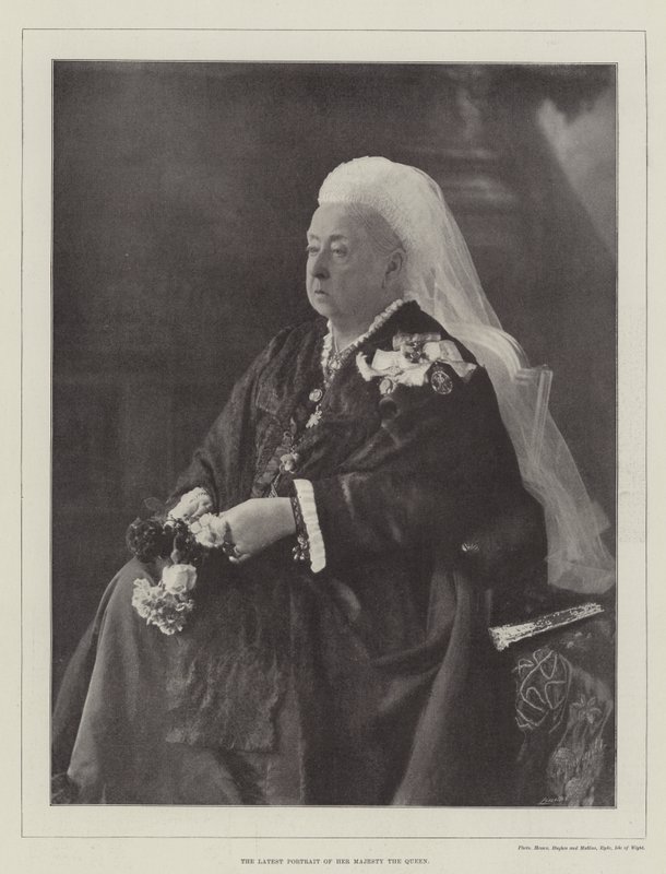 Det seneste portræt af Hendes Majestæt Dronningen af English Photographer