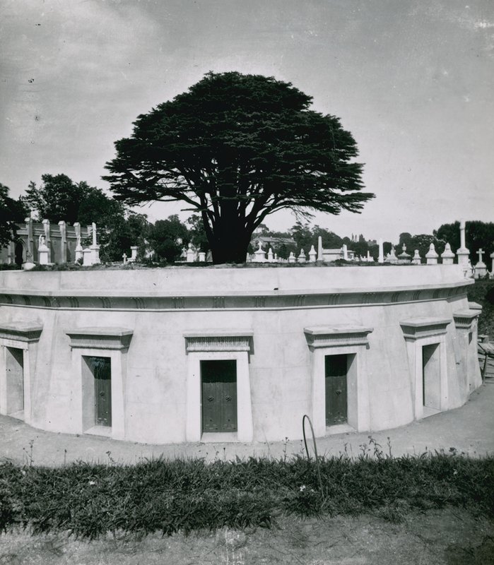 Libanon-katakomben, Highgate-kirkegården af English Photographer