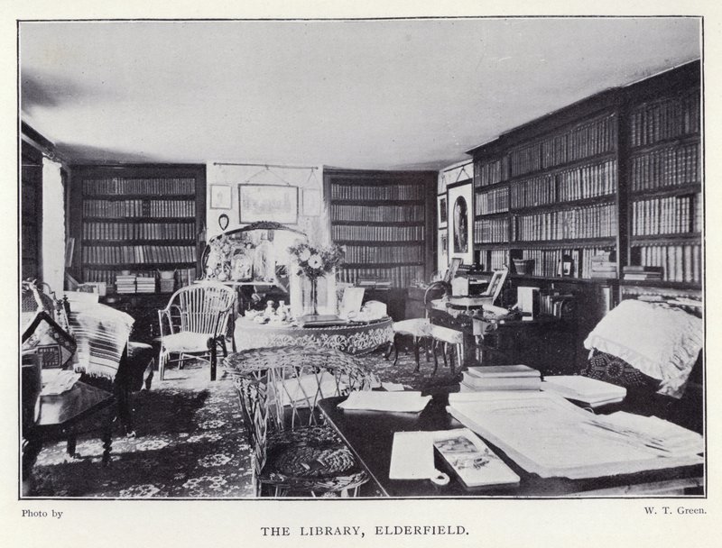 The Library, Elderfield (s/h foto) af English Photographer