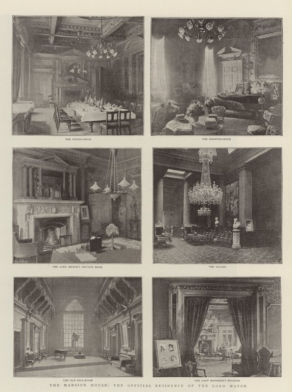 The Mansion House, den officielle bolig for overborgmesteren af English Photographer