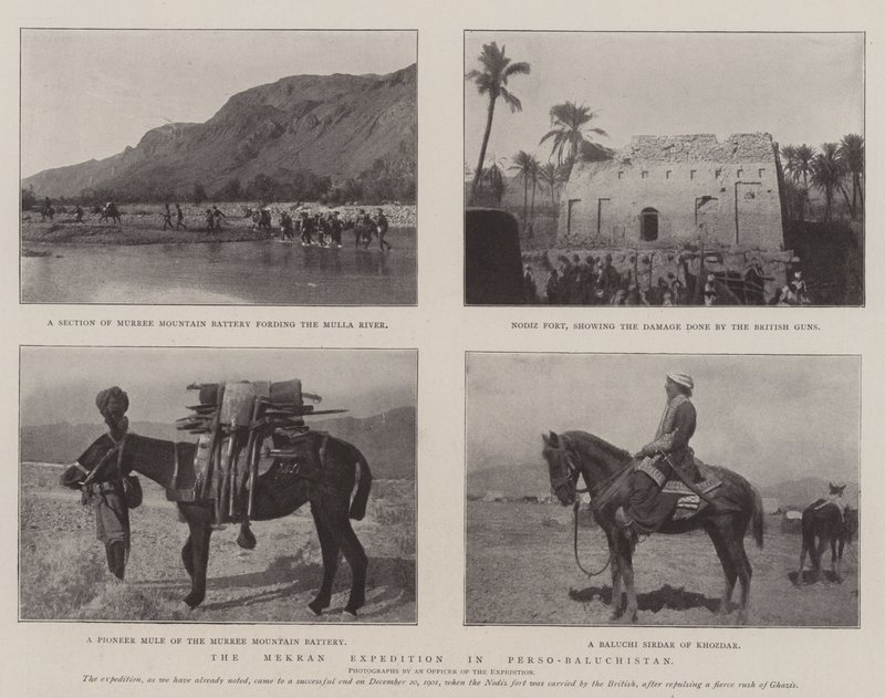 Makran Ekspeditionen i Person-Balochistan af English Photographer