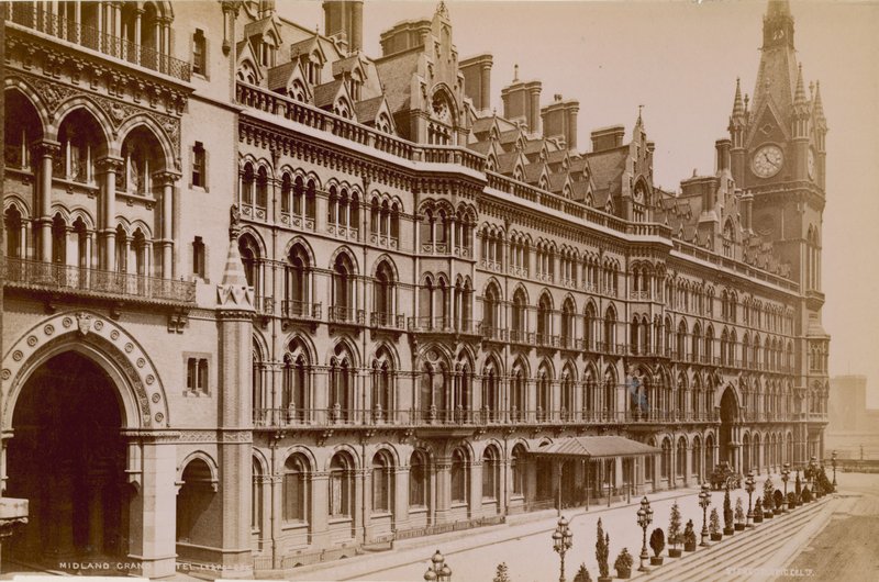 Midland Grand Hotel, Midland Railway Station, Euston Road, London af English Photographer