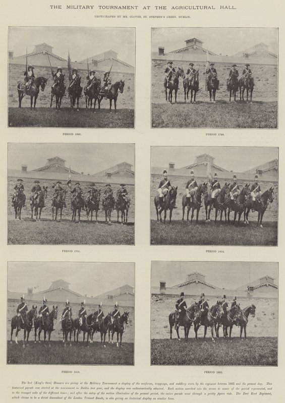 Militærturneringen ved Landbrugshallen af English Photographer