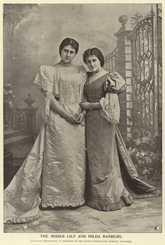 Frøkenerne Lily og Hilda Hanbury af English Photographer