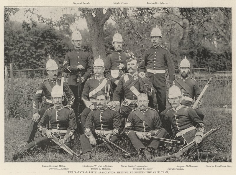 National Rifle Association-møde i Bisley, Cape Team af English Photographer