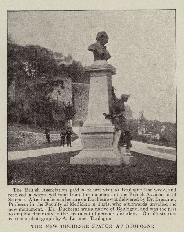 Den nye Duchesne-statue i Boulogne af English Photographer