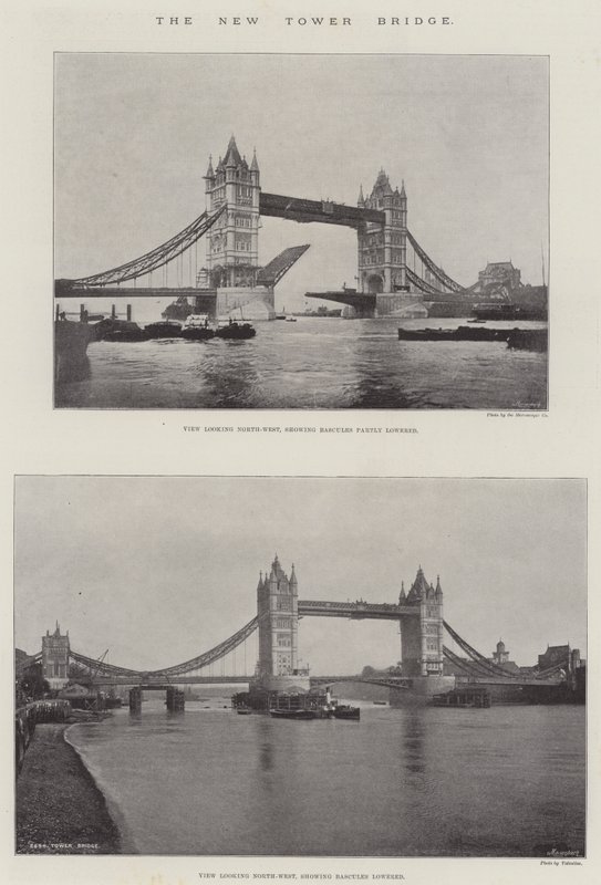 Den nye Tower Bridge af English Photographer