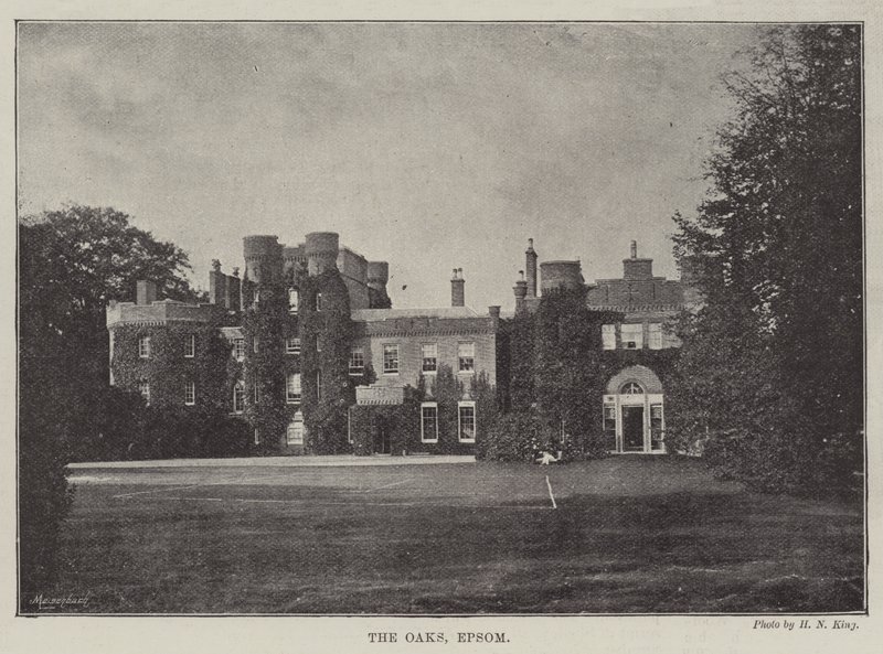 The Oaks, Epsom af English Photographer