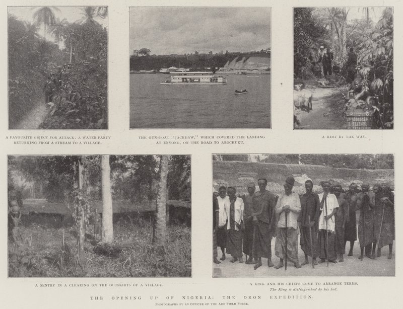 Åbningen af Nigeria, Oron-ekspeditionen af English Photographer