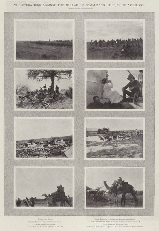 Operationerne mod Mullahen i Somaliland, Kampen ved Erego af English Photographer