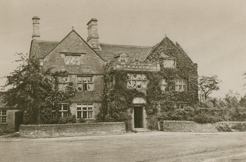 The Peacock Inn, Rowsley af English Photographer