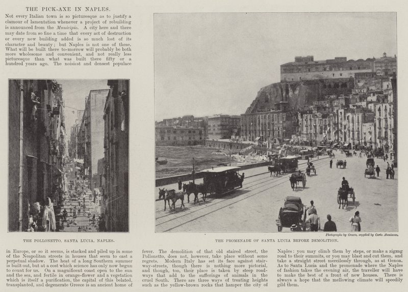 Plukkøksen i Napoli af English Photographer