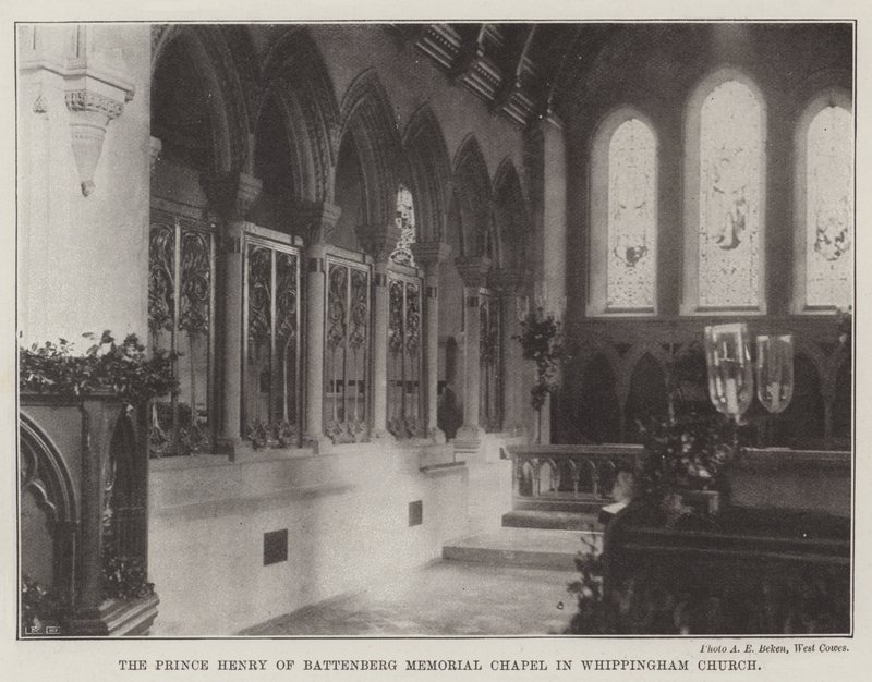 Prince Henry of Battenberg Memorial Chapel i Whippingham Church af English Photographer