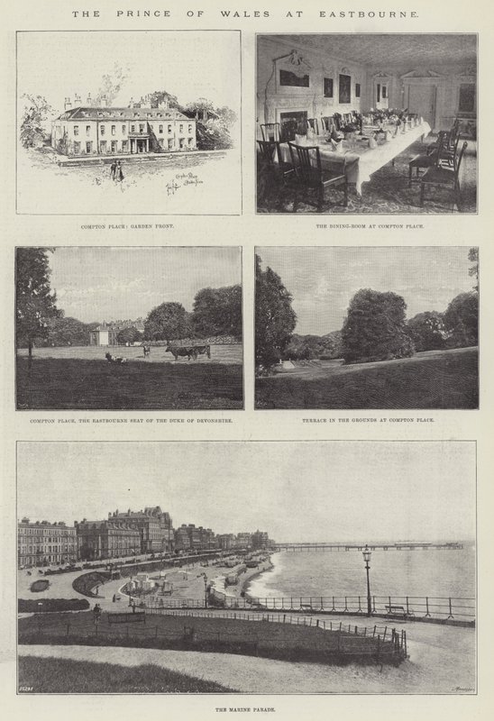 Prinsen af Wales i Eastbourne af English Photographer