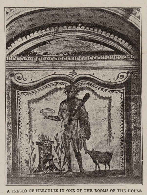 De seneste opdagelser i Pompeji af English Photographer