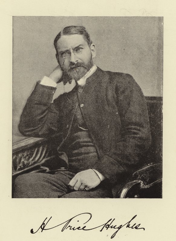 Pastor Hugh Price Hughes af English Photographer