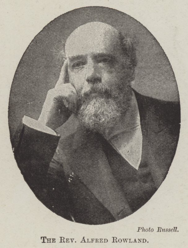 Pastor Alfred Rowland af English Photographer