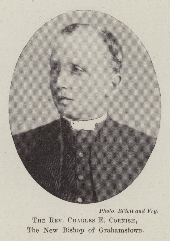 Pastor Charles E Cornish, den nye biskop af Grahamstown af English Photographer