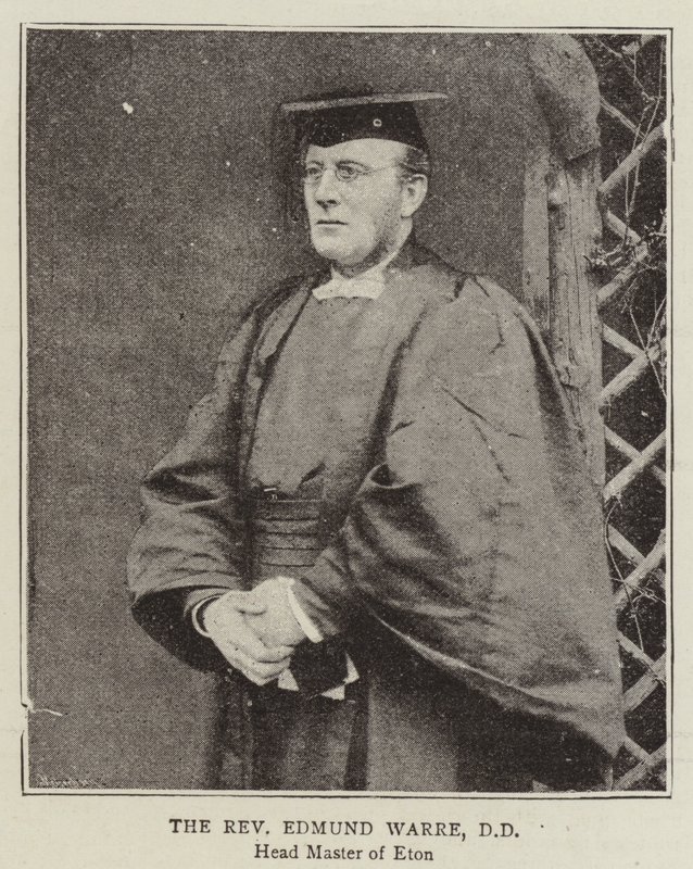 Pastor Edmund Warre, DD af English Photographer
