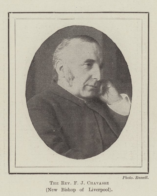 Pastor F J Chavasse, ny biskop af Liverpool af English Photographer