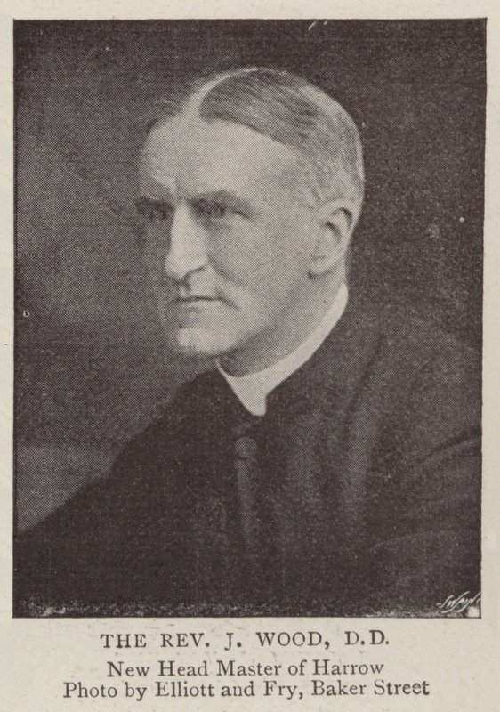 Pastor J Wood, DD af English Photographer