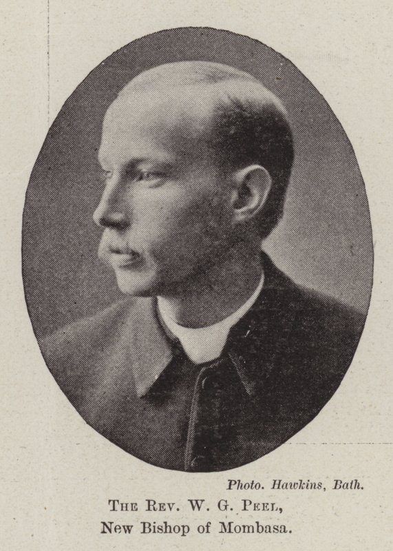 Pastor W G Peel, ny biskop af Mombasa af English Photographer