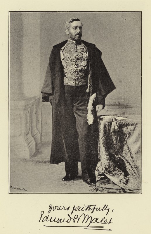 Sir Edward Malet, GCB, Hendes Majestæts ambassadør ved det tyske hof af English Photographer