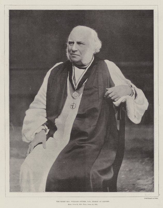 Den rigtige pastor William Stubbs, DD, biskop af Oxford af English Photographer