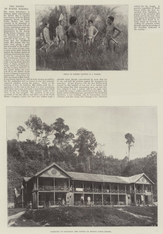 The Rising i North Borneo af English Photographer