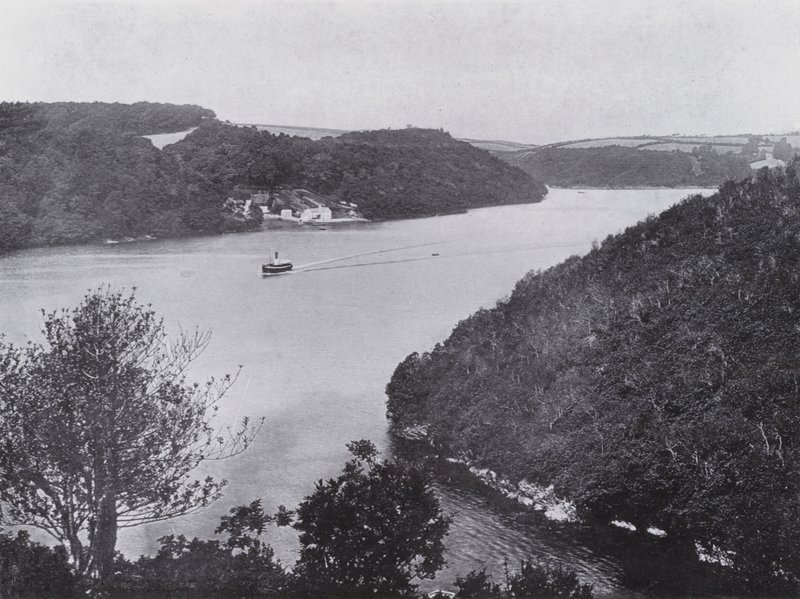 The River Fal (s/h foto) af English Photographer