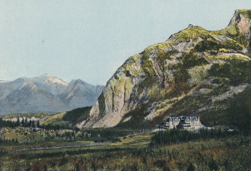 Rocky Mountains (farvet foto) af English Photographer