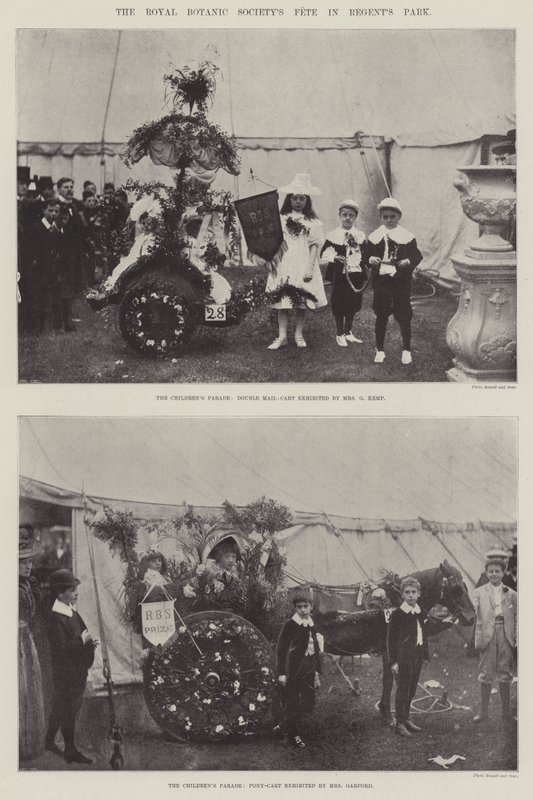 Royal Botanic Societys fest i Regents Park af English Photographer