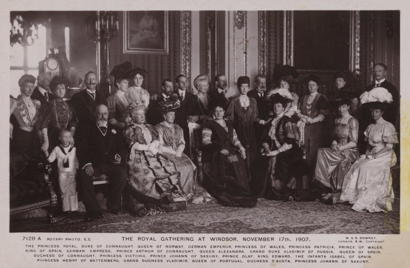 Royal Gathering i Windsor, 17. november 1907 af English Photographer