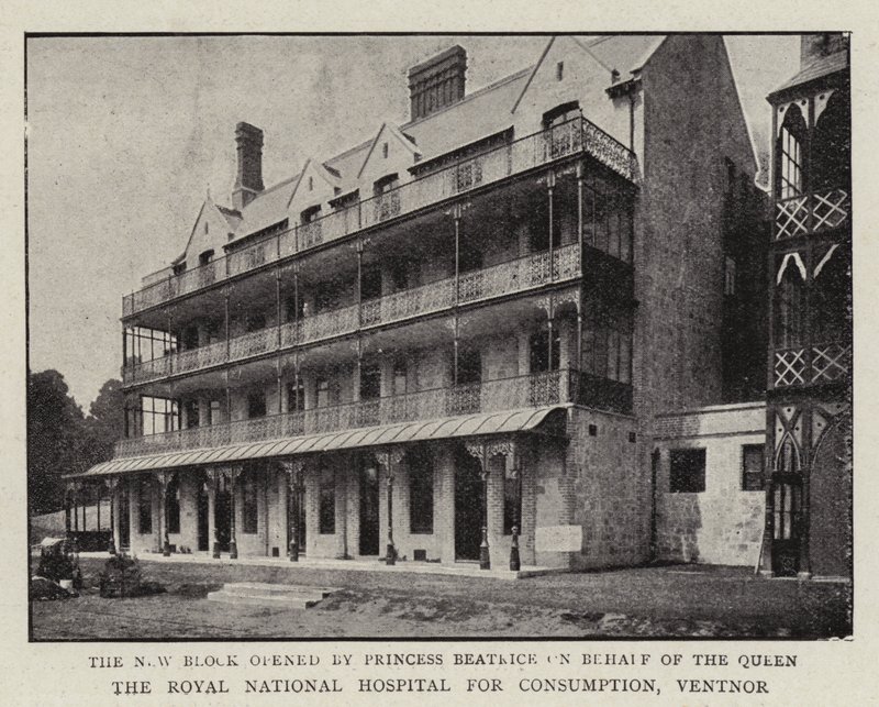 The Royal National Hospital for Consumption, Ventnor af English Photographer