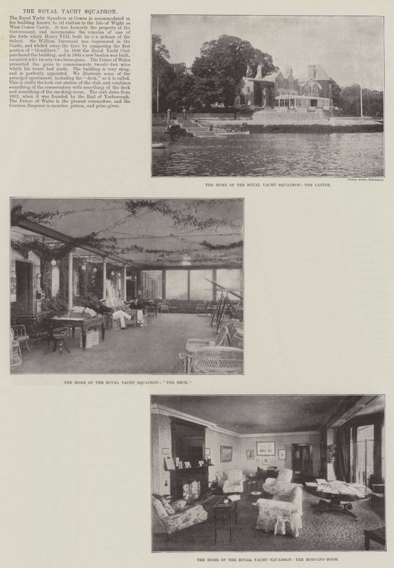 Den Kongelige Yacht Squadron af English Photographer