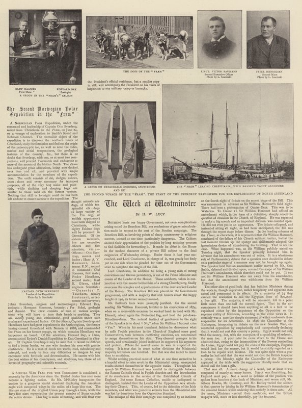 Den anden norske polarekspedition i Fram af English Photographer