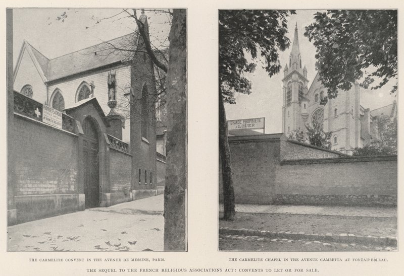 Efterfølgeren til den franske lov om religiøse foreninger, klostre til leje eller til salg af English Photographer