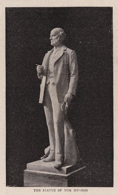 Statuen af Tom Hughes af English Photographer