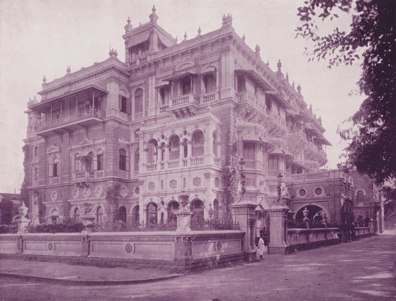 Tata Mansion, Bombay af English Photographer