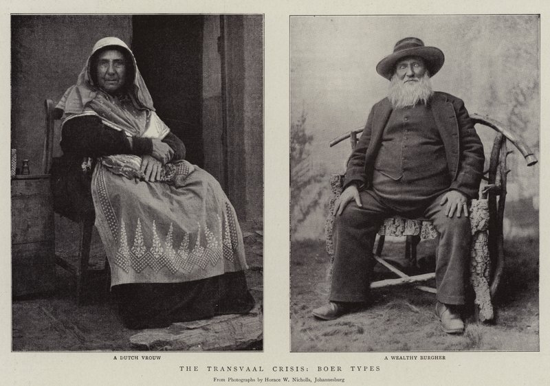 Transvaal-krisen, boertyper af English Photographer