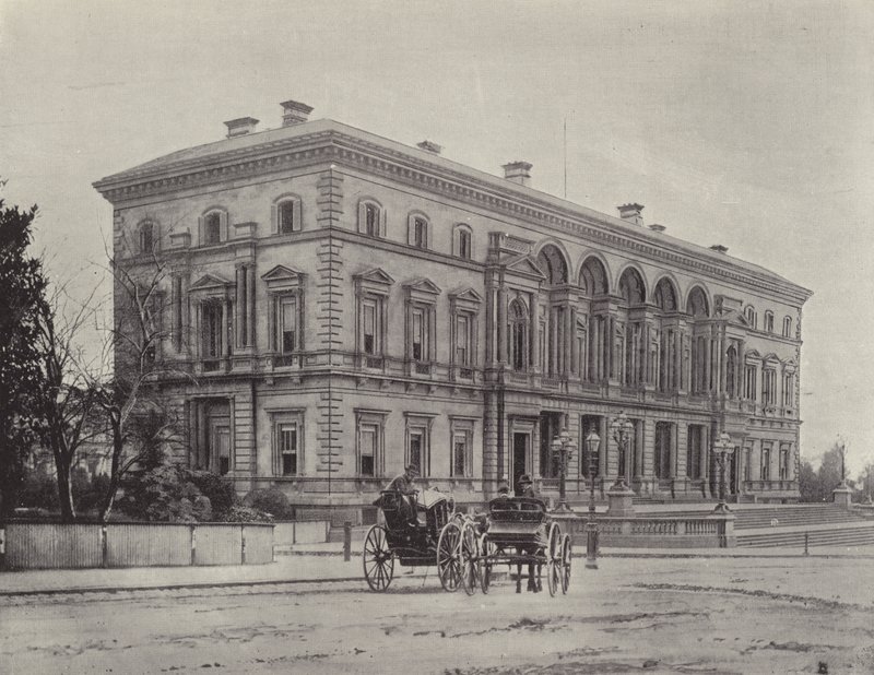 Treasury Buildings, Melbourne af English Photographer